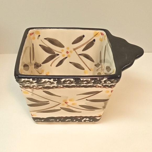 Old World Black by Temp-Tations by Tara individual square baker. Set: 4 - Picture 2 of 8